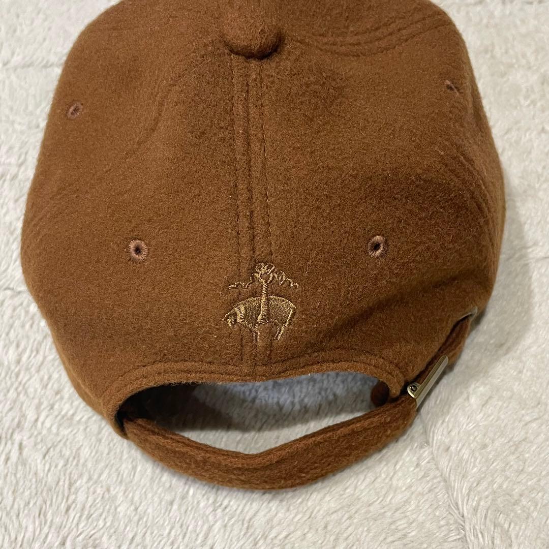 Brooks Brothers B.B. ウールキャップ　ブラウン