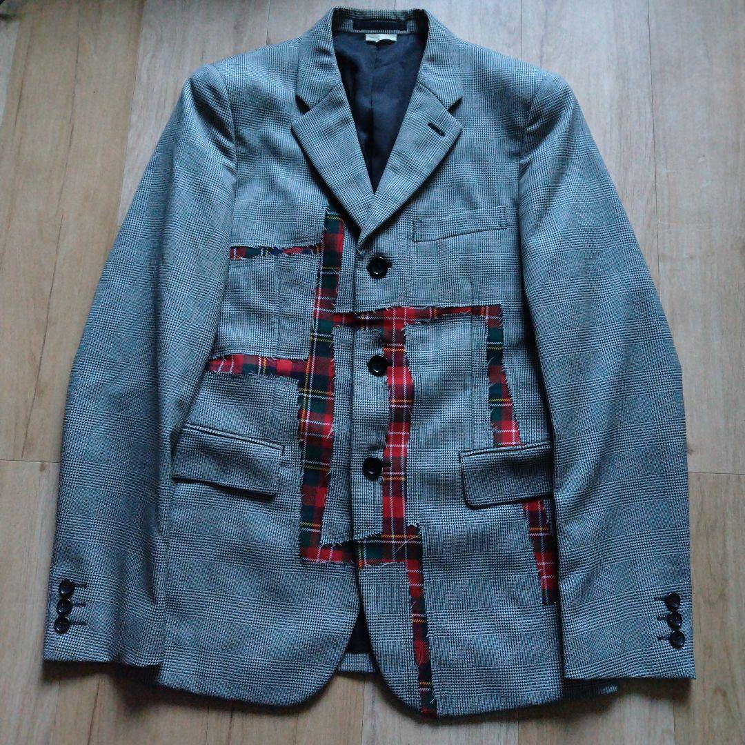 09ss ギャルソン オムプリュス タイムフォーマジック　テーラードジャケット