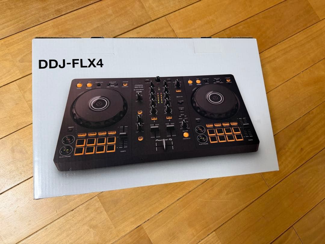 Pioneer DJ DDJ-FLX4 DJコントローラー、ケースセット
