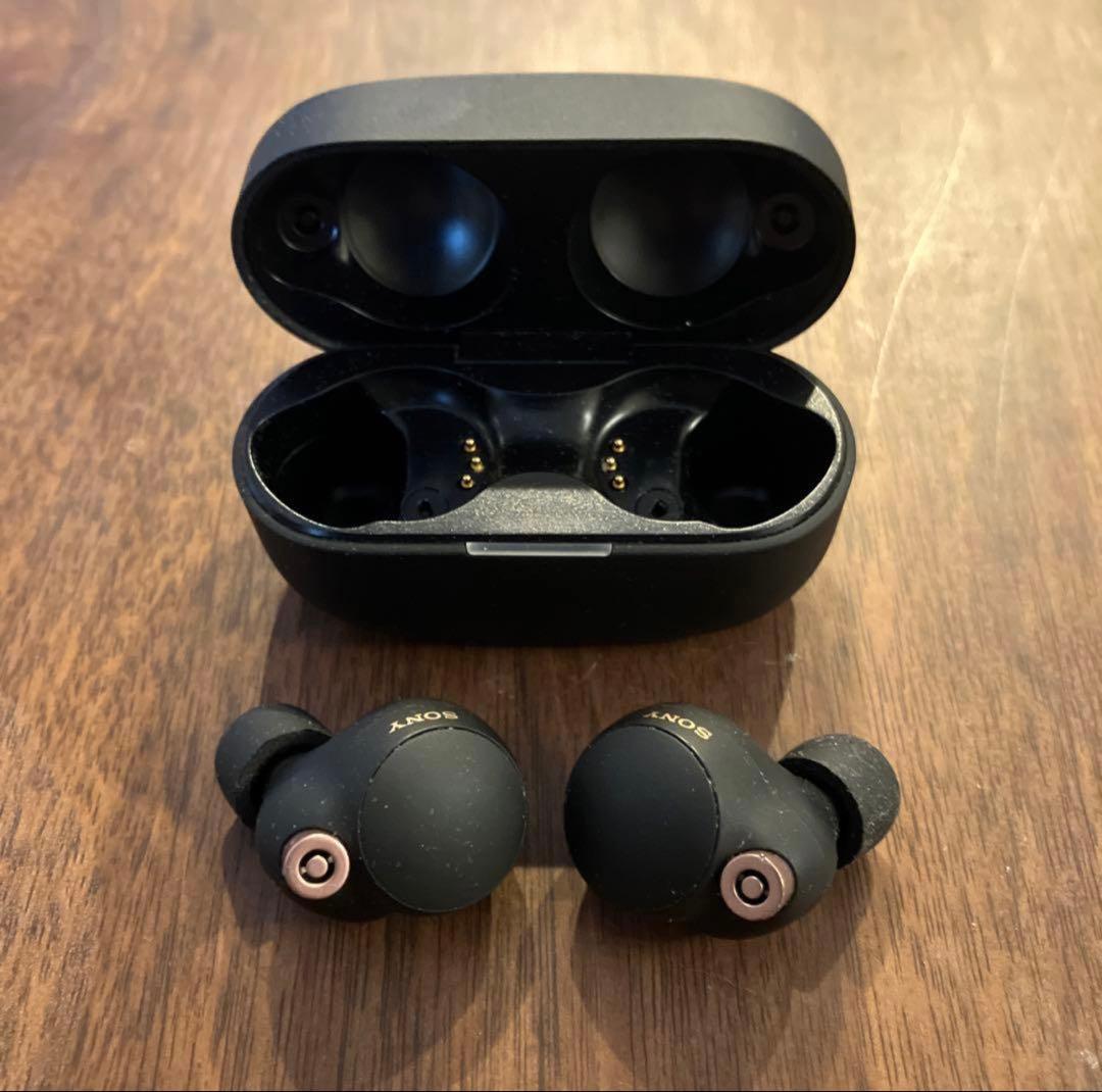 SONY フルワイヤレスイヤホン ブラック WF-1000XM4 BM