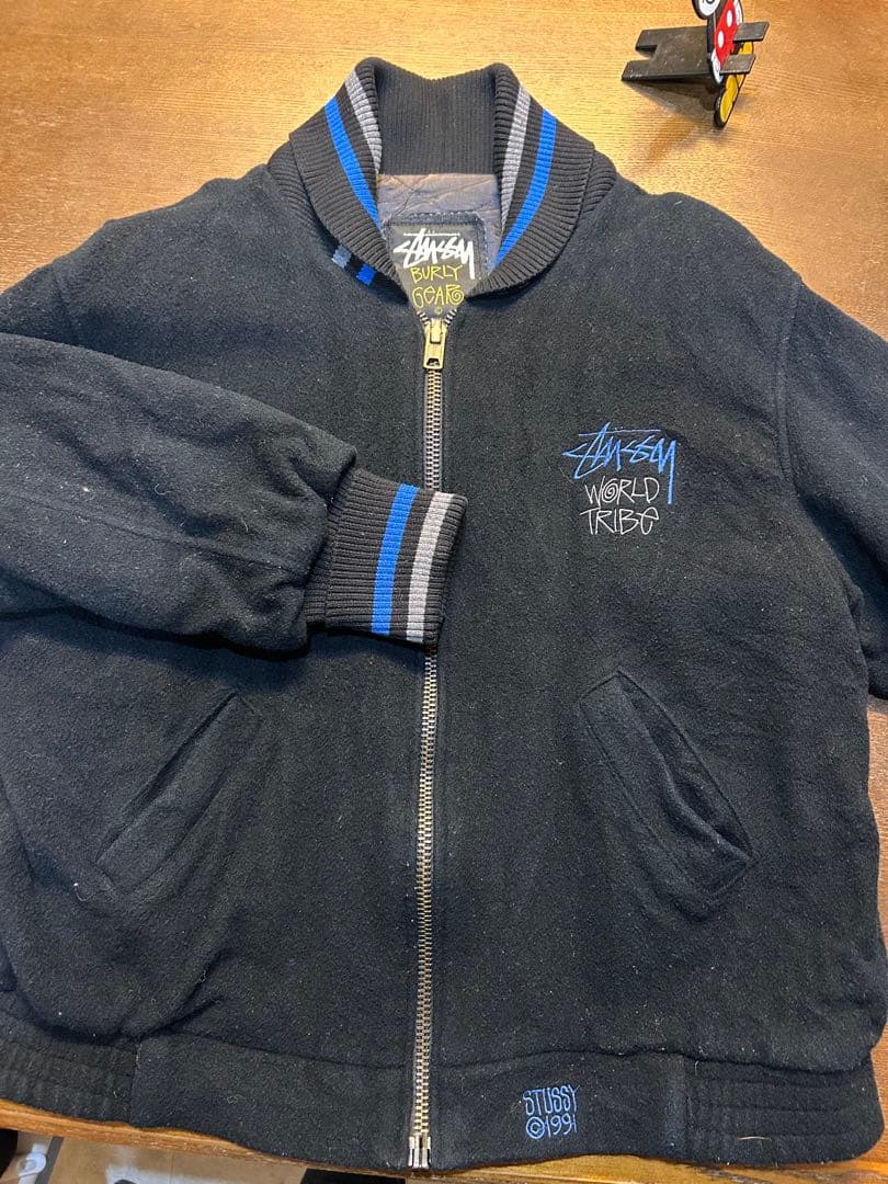 Stussy Burly Gear スタジャン Lサイズ