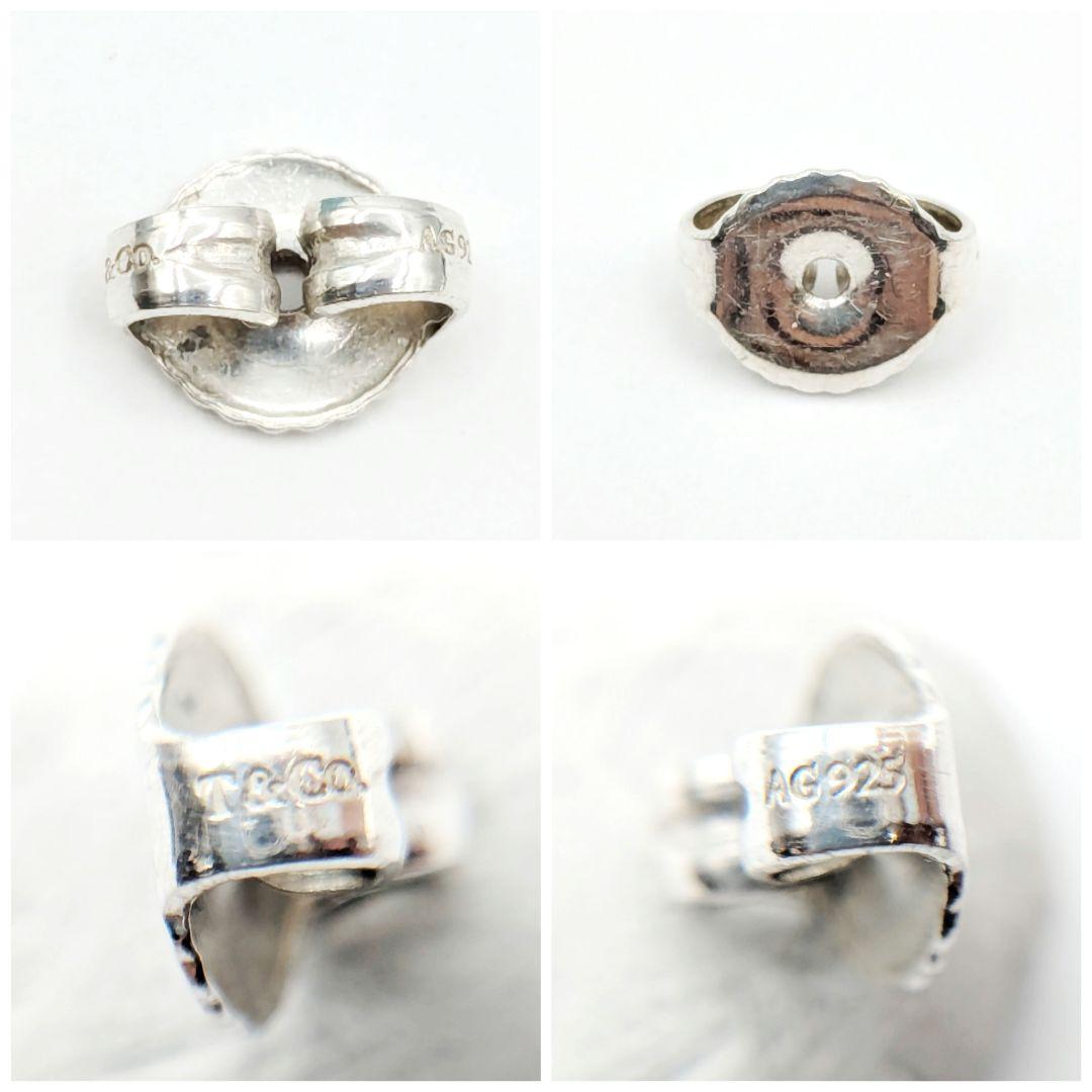 ティファニー オープンハート バイザヤード スウィング ピアス Ag925