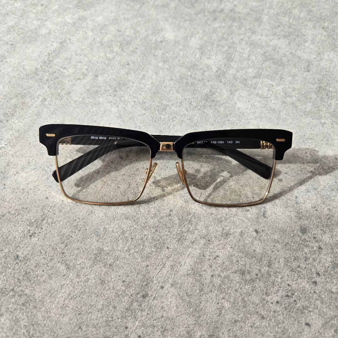 miu miu 24SS AWサングラス ランウェイ メガネ