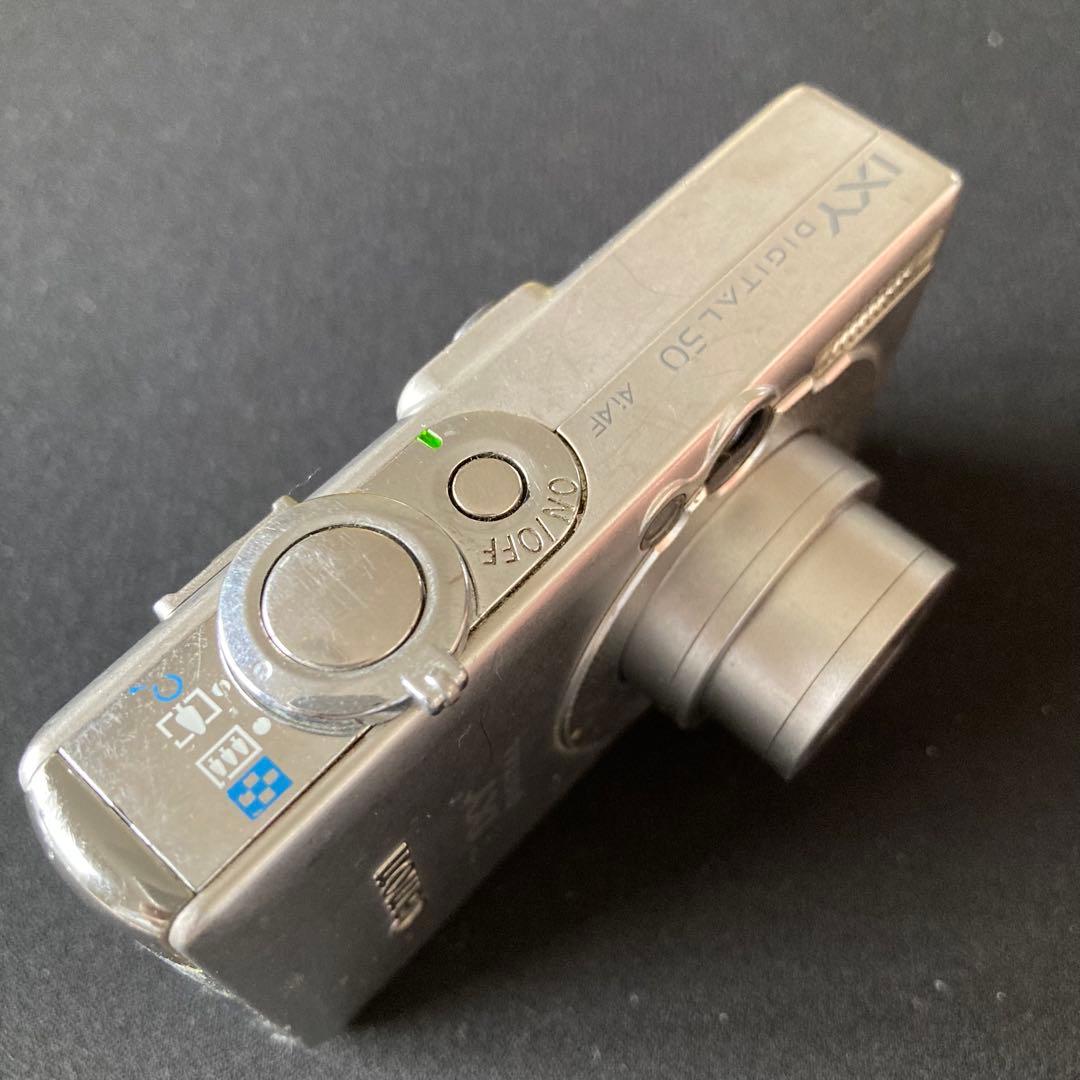 Canon IXY DIGITAL 50 CCDセンサー コンデジ