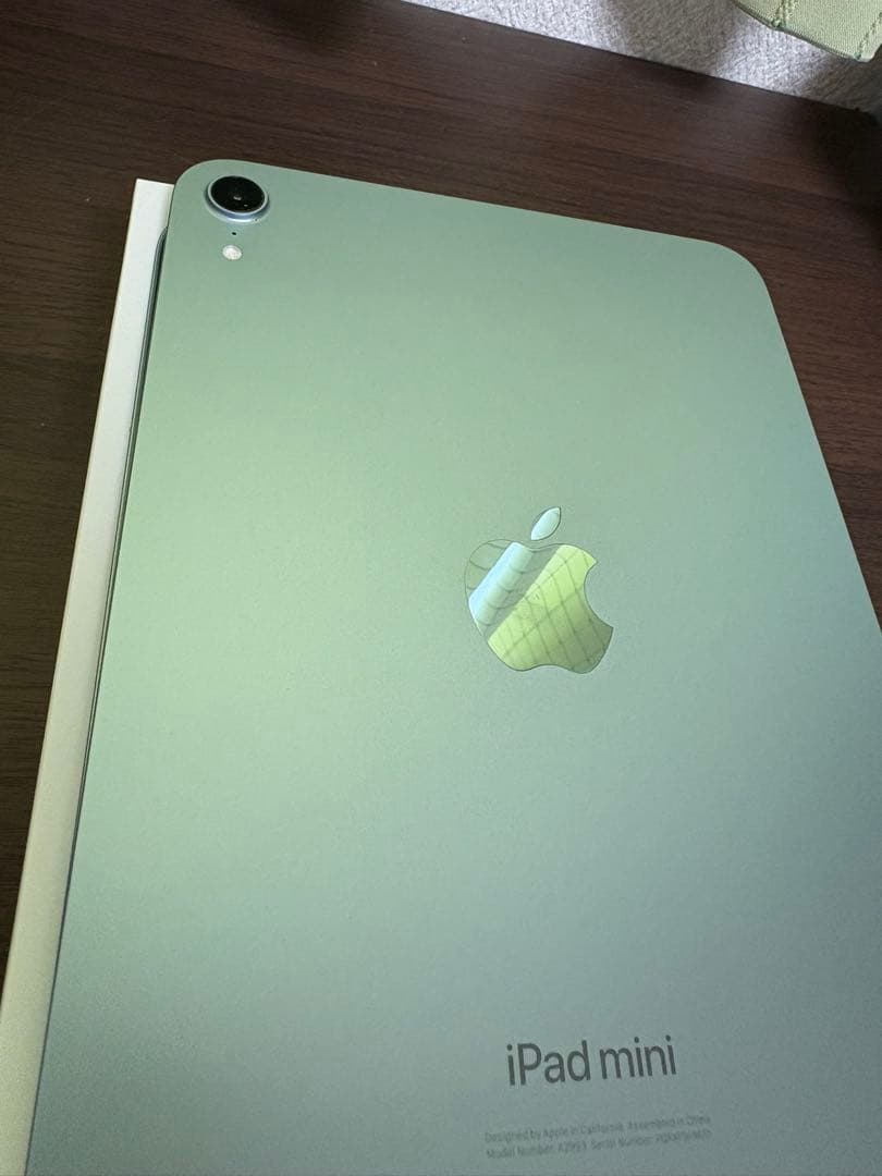 iPad mini 7 ブルー　Apple Pencil Pro