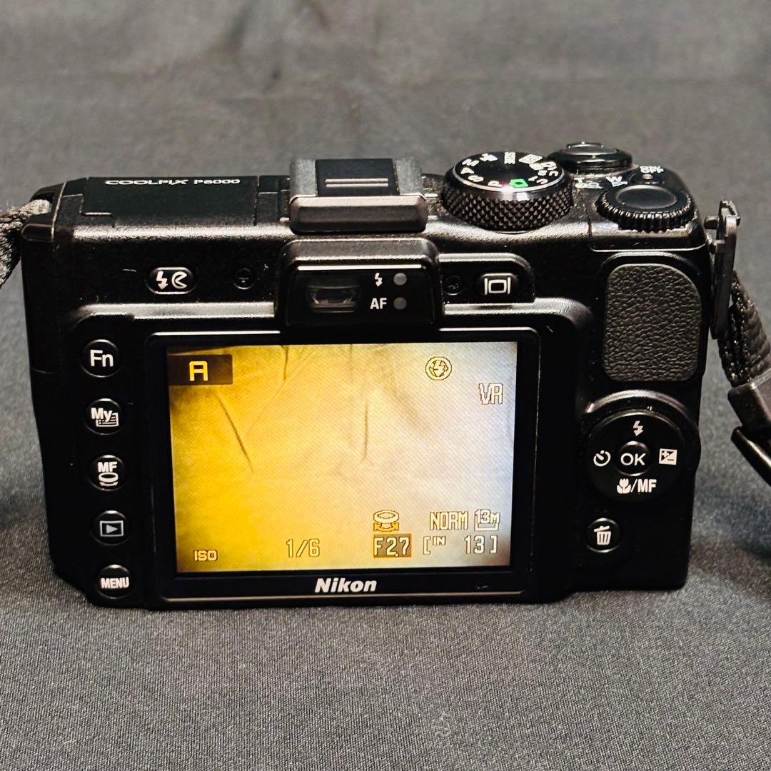 NIKON COOLPIX P6000 コンデジ ケース付き