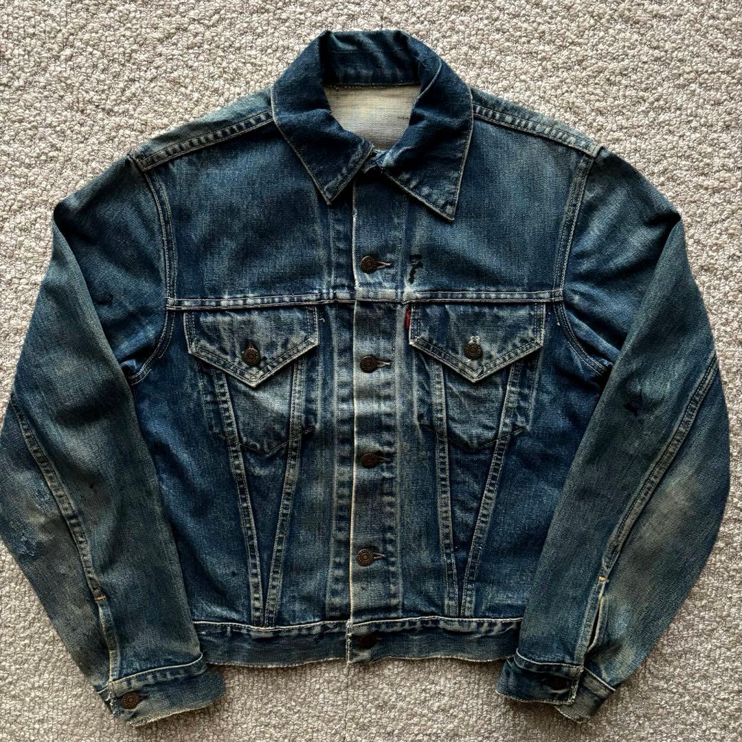 【60s】 Levi's 557xx ボタン裏D 均等V BIGE 506