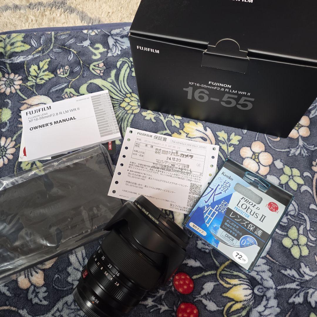 フジノンレンズ XF16-55mmF2.8 R LM WR II