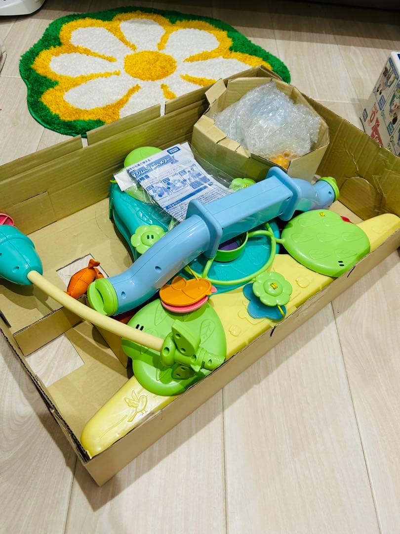 ゆゆ様　新型　プーさん　プーメリー えらべる回転6WAYジムにへんしんメリー