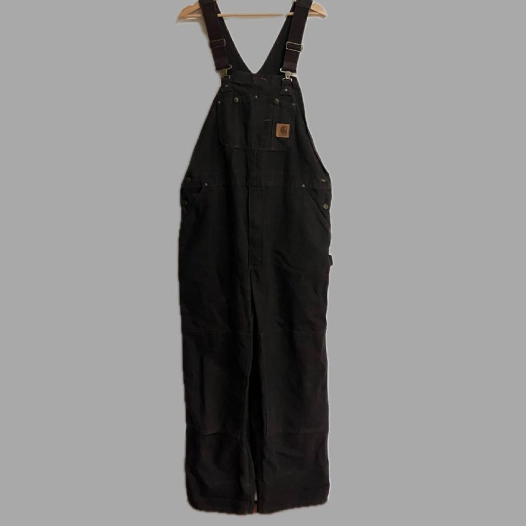 Carhartt 40×32 カーハートダブルニー　オーバーオール
