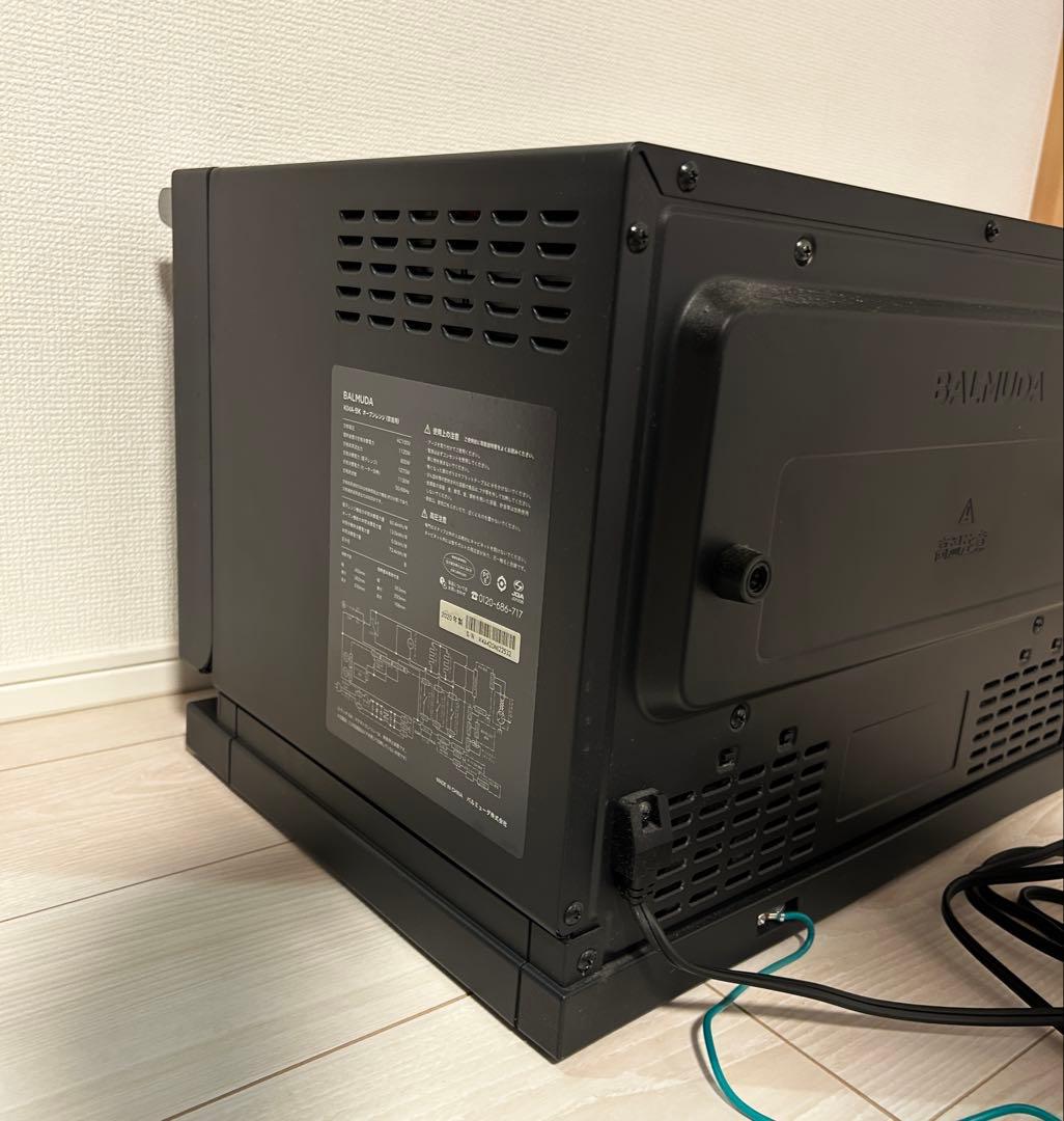 【ジャンク品】BALMUDA バルミューダ オーブンレンジ K04A-BK