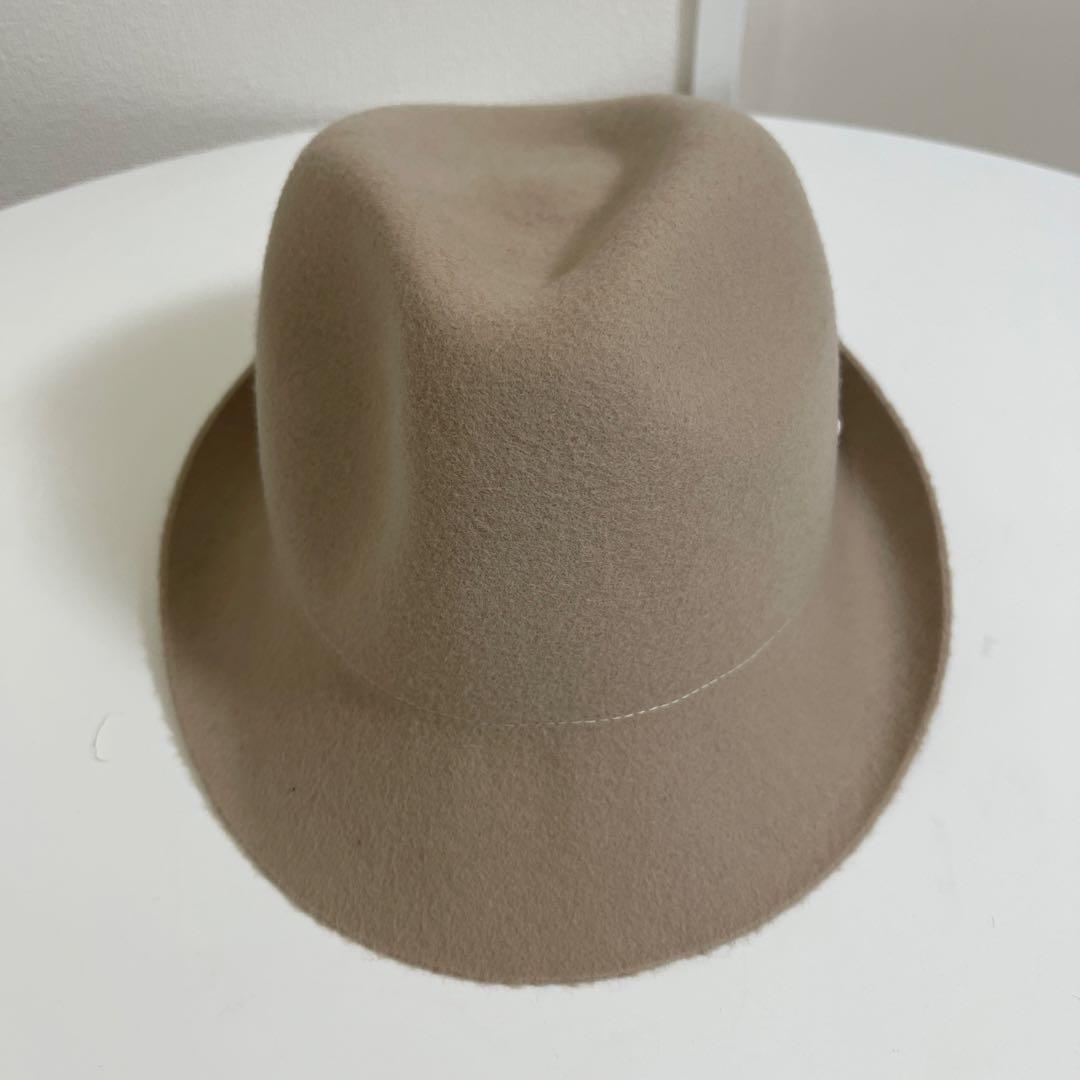Millbauer ベージュ ウールフェルトハット　CA4LA購入