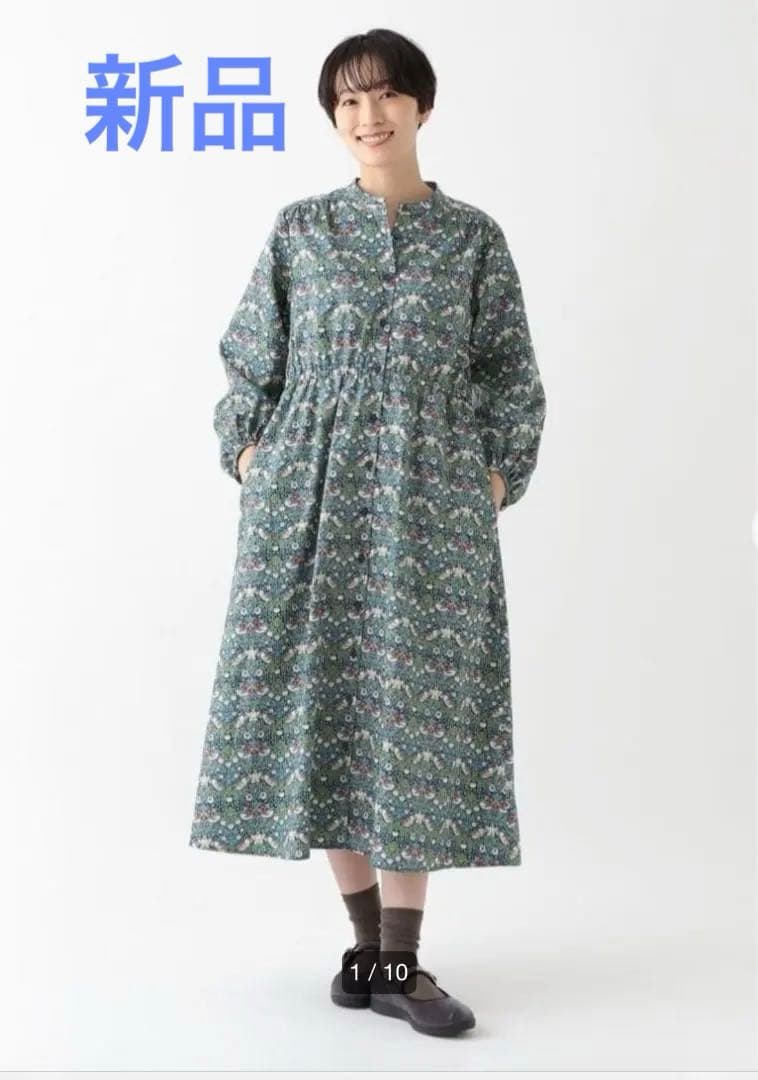 【新品】アフタヌーンティー　リバティプリント　ワンピース