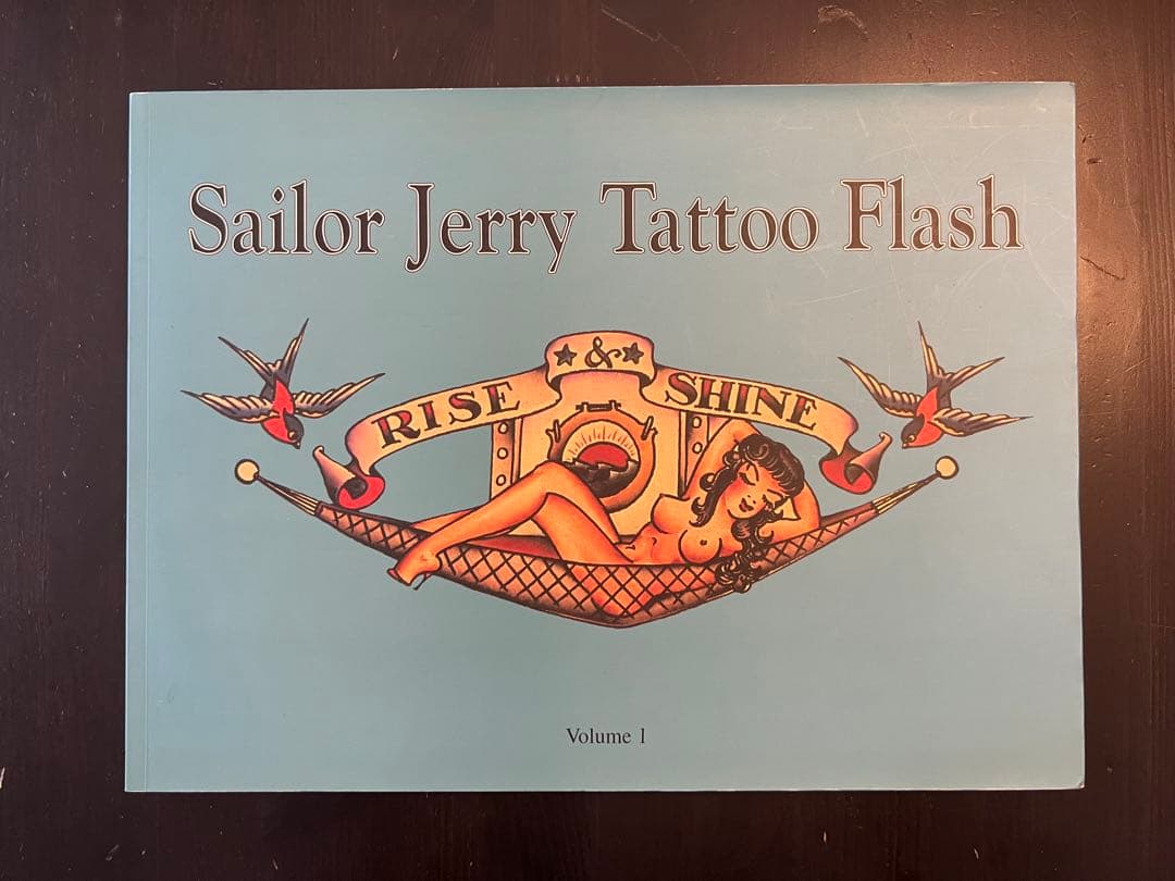 (廃盤) Sailor Jerry Tattoo Flash 本　vol.1