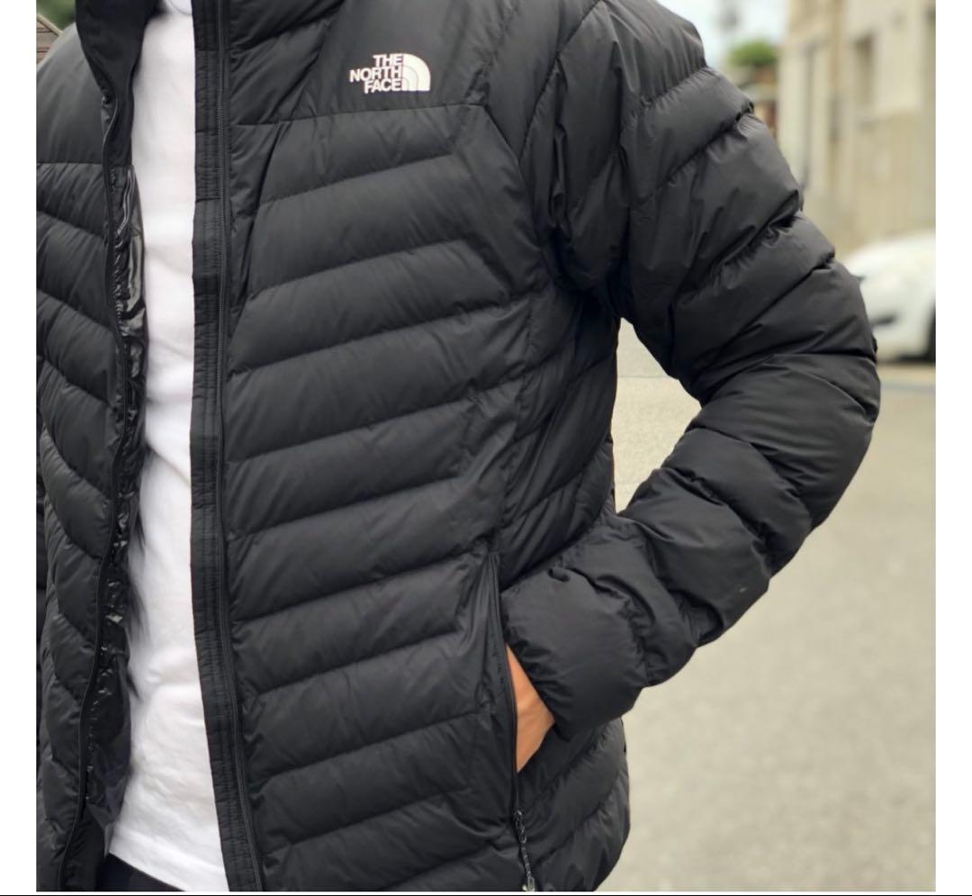 希少サイズ ノースフェイス サンダージャケット ダウン