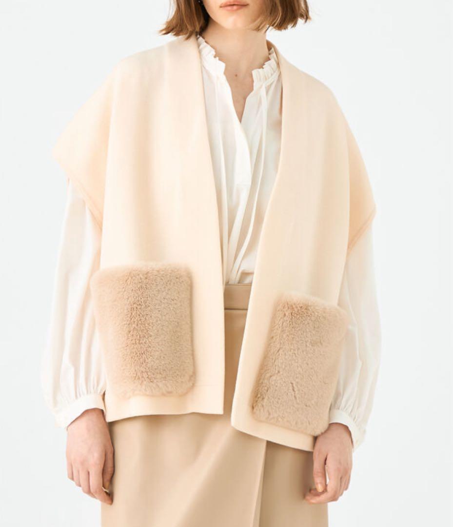 トゥモローランド ウールポリエステルミラノリブ ショートスリーブカーディガン