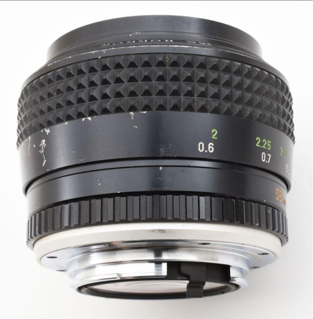 MINOLTA MC ROKKOR-PG 58mm F1.2 D396 ミノルタ