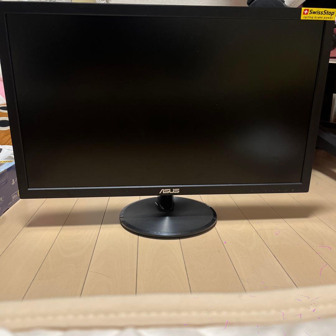 ゲーミングモニター　ASUS ディスプレイ 本体 電源ケーブル付き