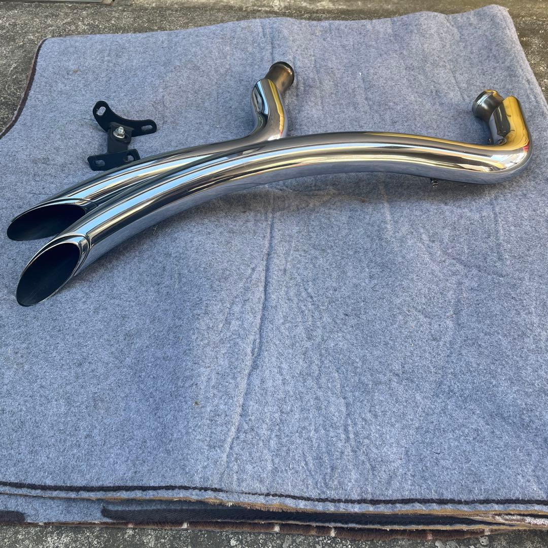 バッサーニ Radial Sweepers マフラー クローム/ブレイクアウト