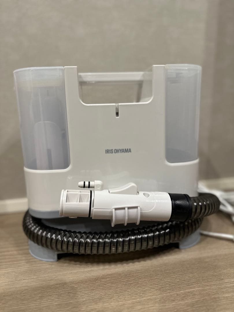 IRIS OHYAMA スチームクリーナー K-P10-W ホワイト