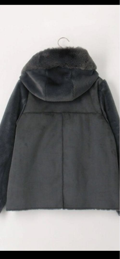 タイムセール　 NOLLEY'S エコファー×ムートンジャケット