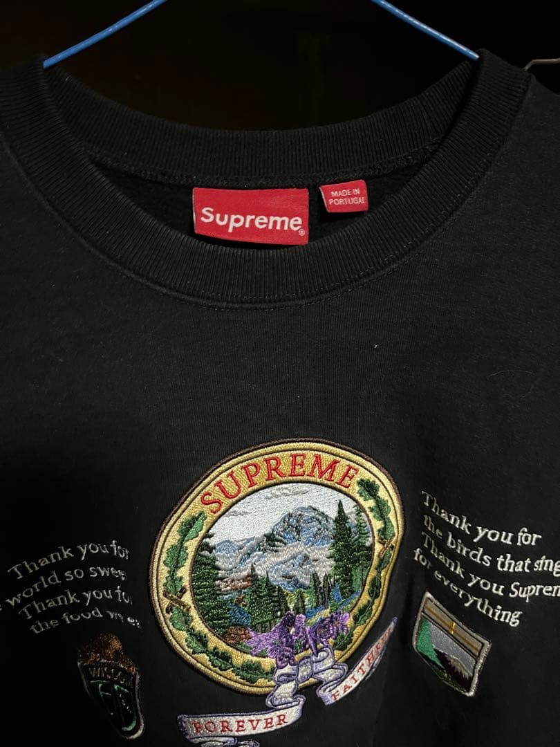 supreme スウェット