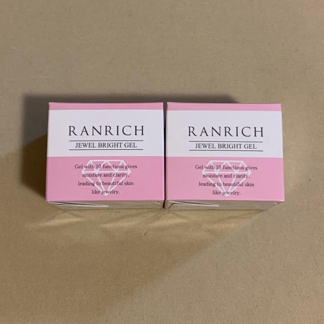 値下げ❣️新品RANRICH JEWEL BRIGHT GEL 50g 2個セット