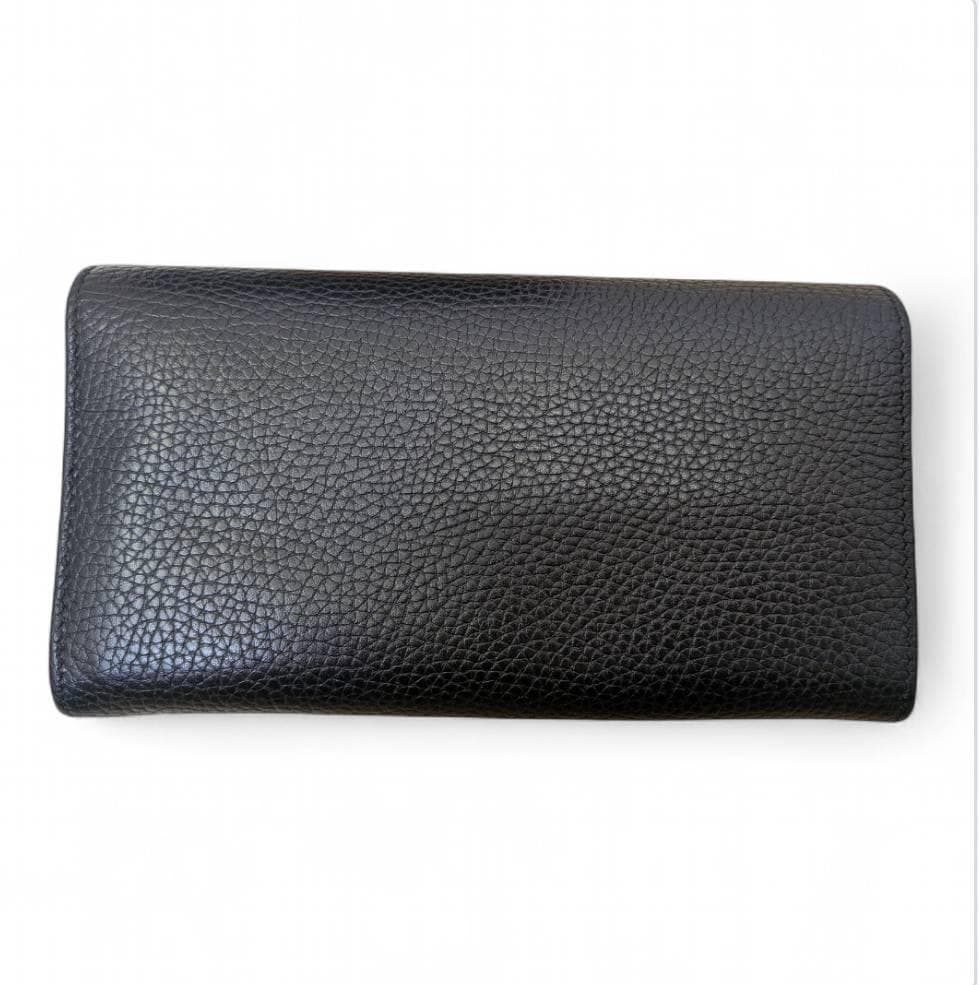 【極美品】GUCCI グッチ ソーホー 長財布 ブラック 箱 袋付