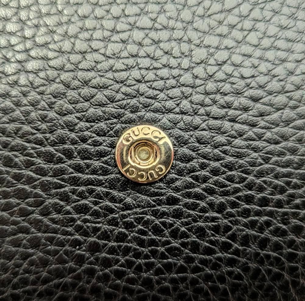 【極美品】GUCCI グッチ ソーホー 長財布 ブラック 箱 袋付