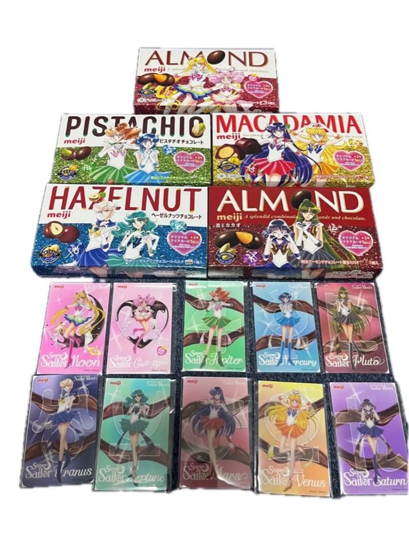 セーラームーン 明治　コラボ　コンプリート