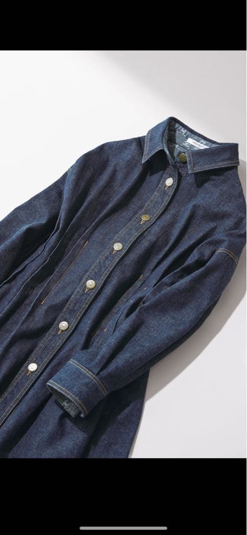 タグ付新品　MORABITO BLANAC モラビトブラン　デニムブラウス