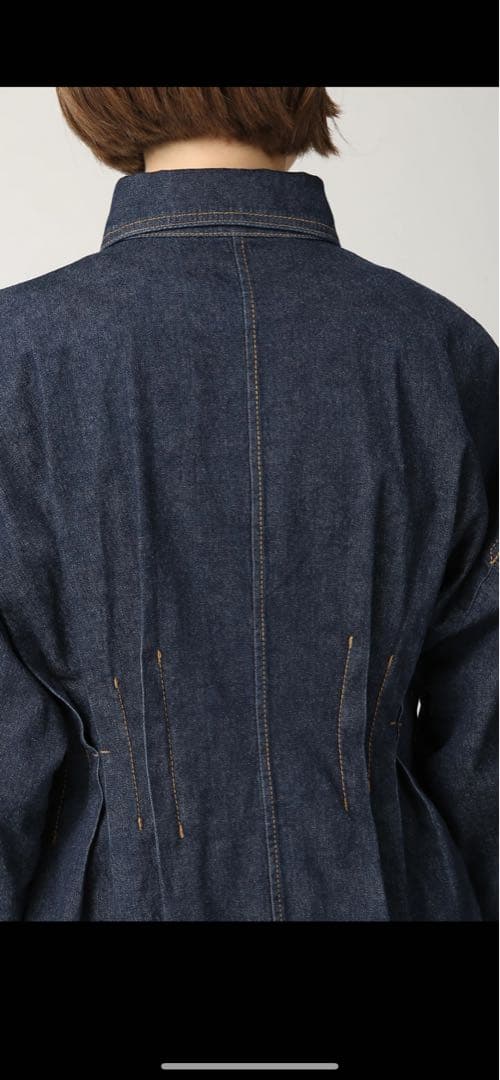 タグ付新品　MORABITO BLANAC モラビトブラン　デニムブラウス