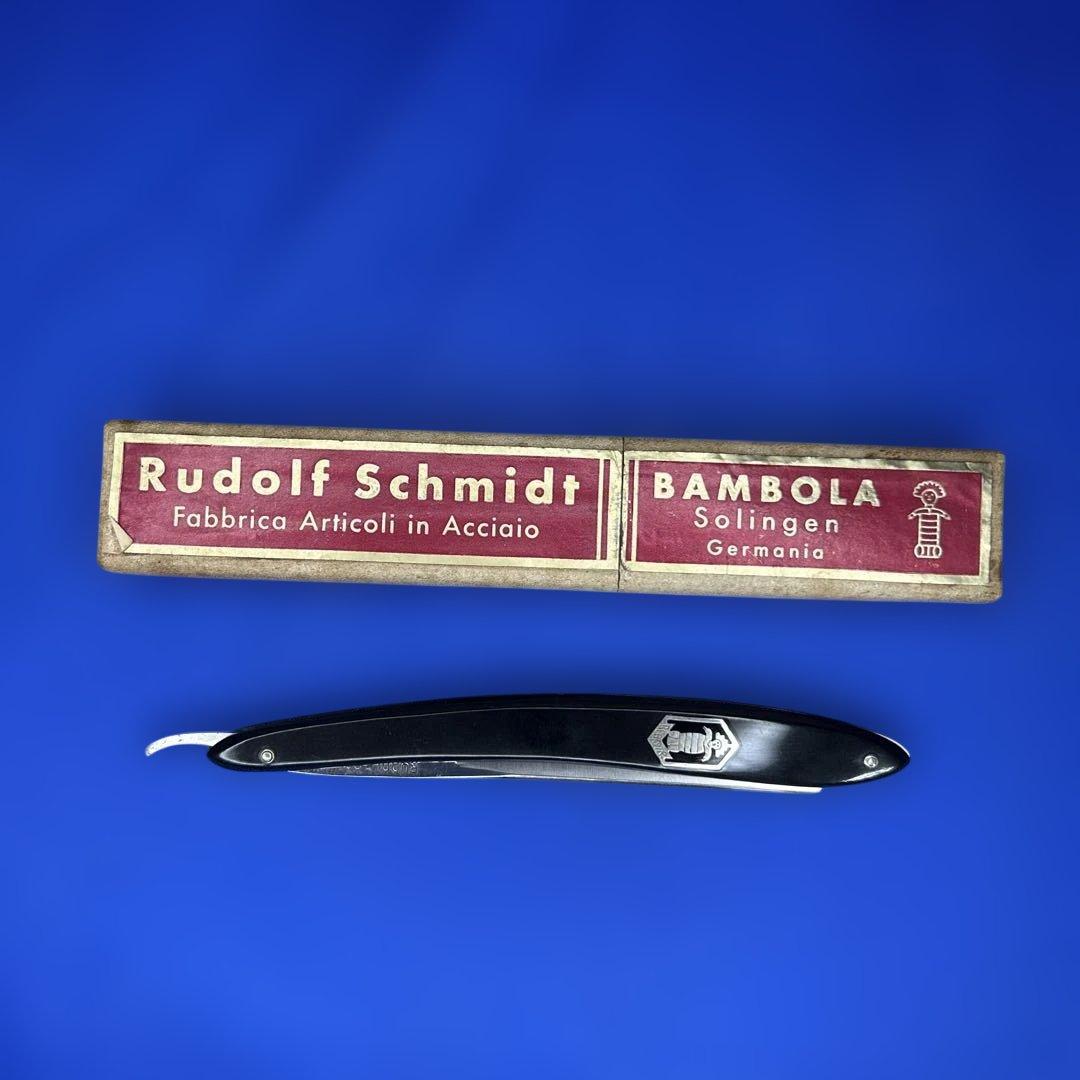 【稀少・未使用】 西洋剃刀　BAMBOLA 理容