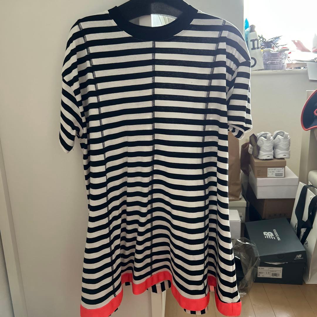 リンカブル　タグフレアTシャツ　ボーダー