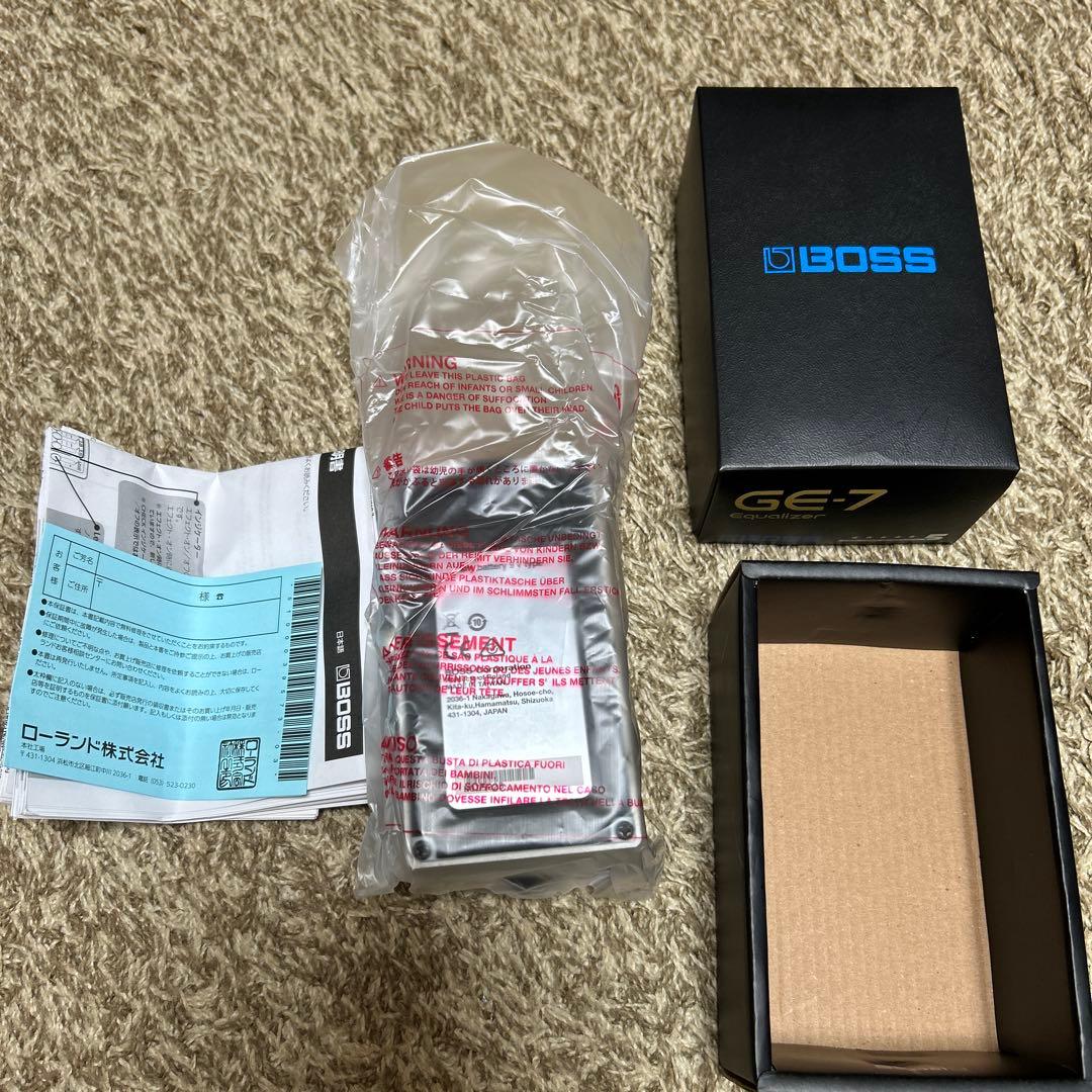 BOSS ボス Equalizer GE-7 イコライザーエフェクター　ギター用