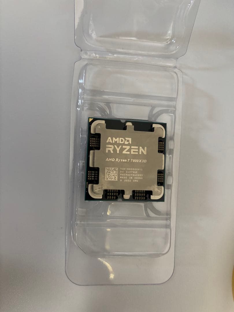 CPU AMD Ryzen7 7800X 3D CPU