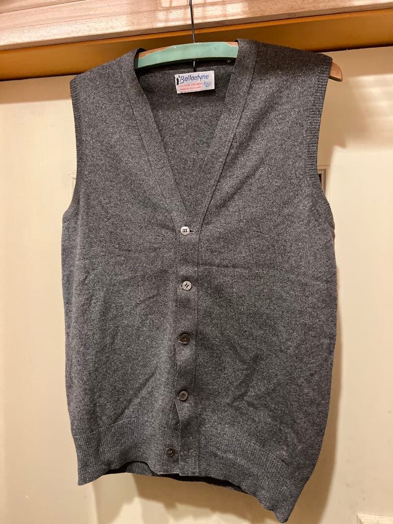 バレンタイン　ベスト　カシミヤ