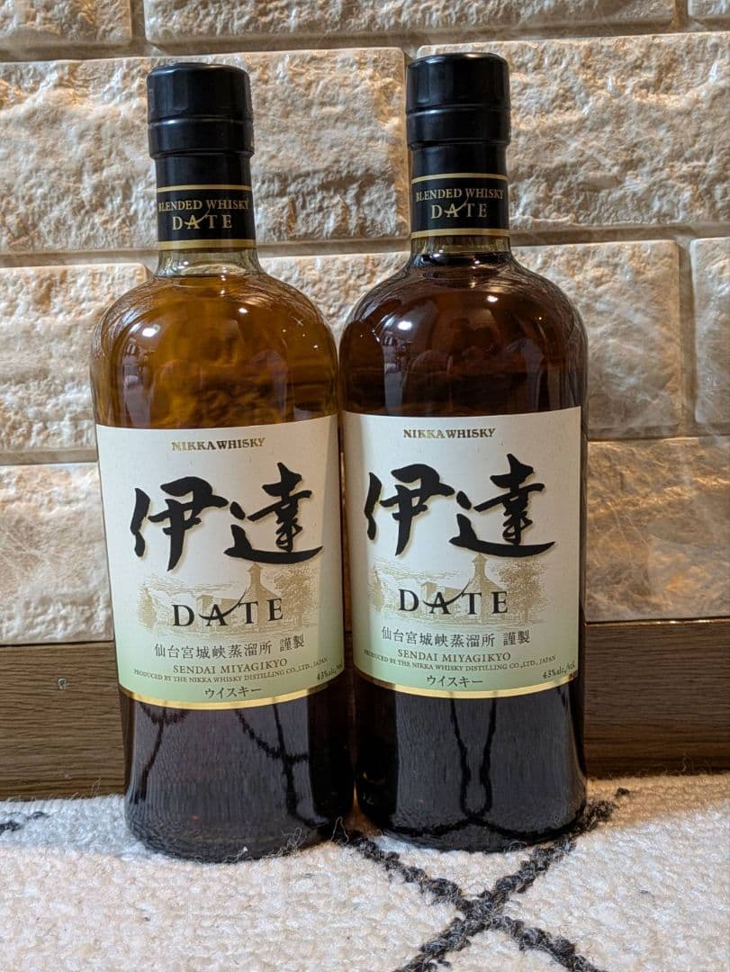 ニッカウイスキー 伊達 DATE 700ml ２本セット