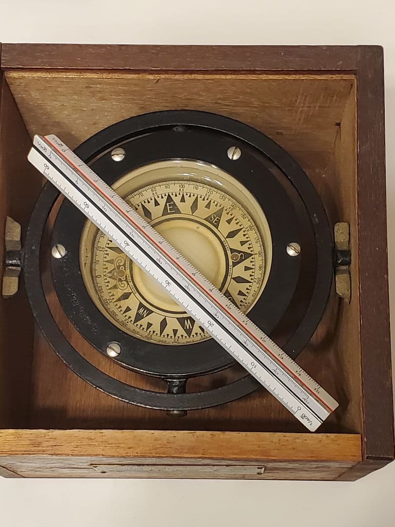 羅針盤　船舶用　大航計器製作所　SUNSTAR COMPASS