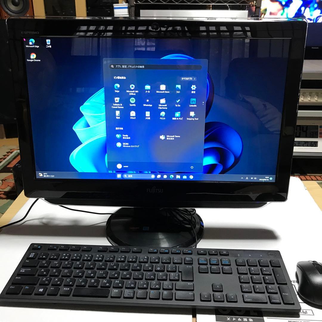 FUJITSU モニター型パソコン