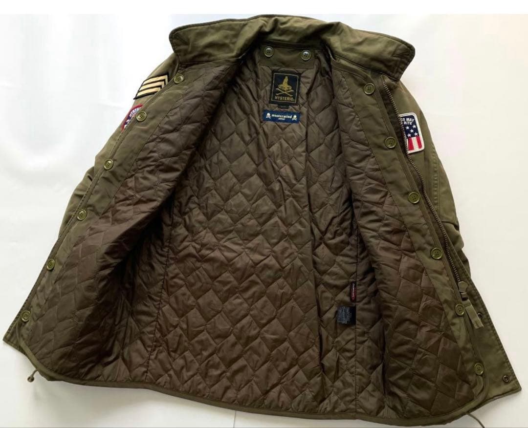 n*t様 マスターマインド × ヒステリックグラマー2013AWコラボ M-65