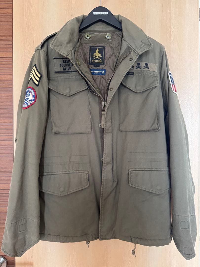 n*t様 マスターマインド × ヒステリックグラマー2013AWコラボ M-65