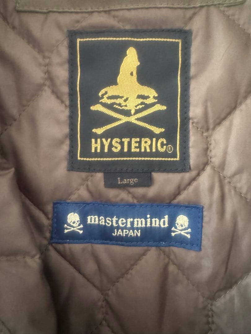 n*t様 マスターマインド × ヒステリックグラマー2013AWコラボ M-65