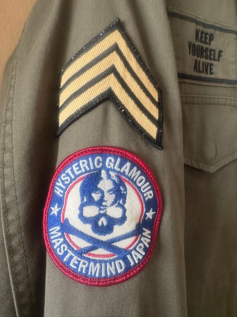 n*t様 マスターマインド × ヒステリックグラマー2013AWコラボ M-65