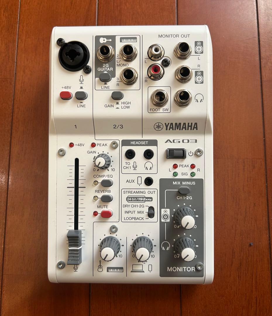 DTM・DAW YAMAHA AG03 MK2 W