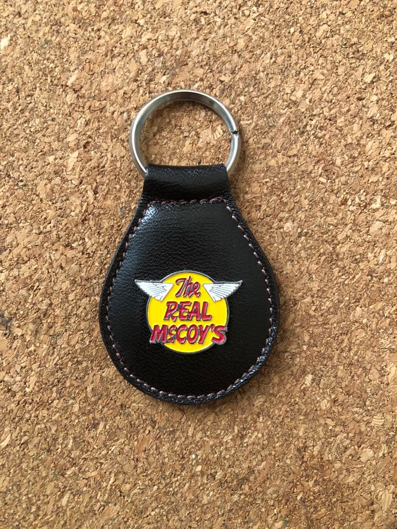 The REAL McCOY'S レザーキーホルダー　リアルマッコイズ