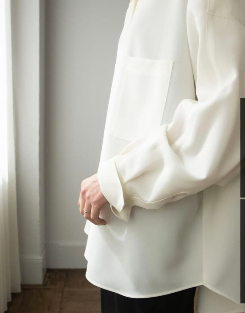 マドリガル　クレープシャツ