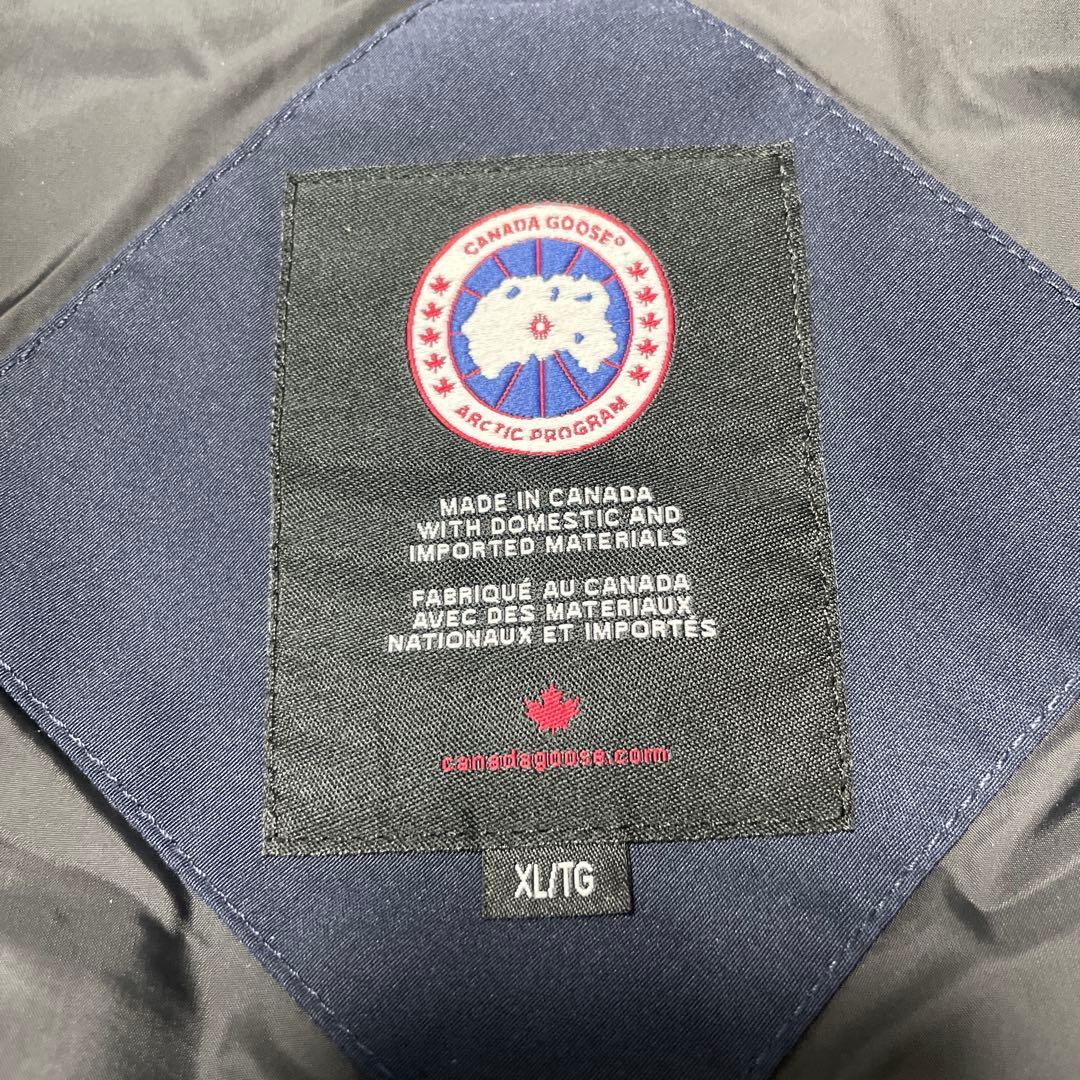   フリースタイル クルー ベスト ネイビー　サイズXL