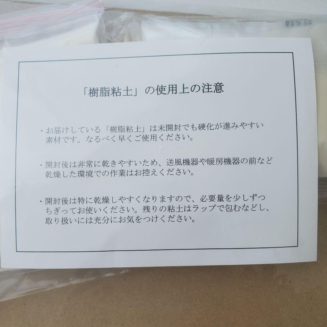 フェリシモ　樹脂粘土で作るフェイク多肉植物プログラム1~6