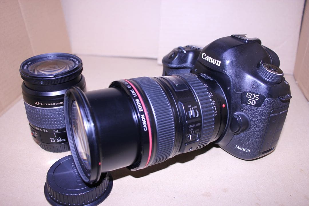 Canon EOS 5D mark III標準&望遠ダブルレンズセット